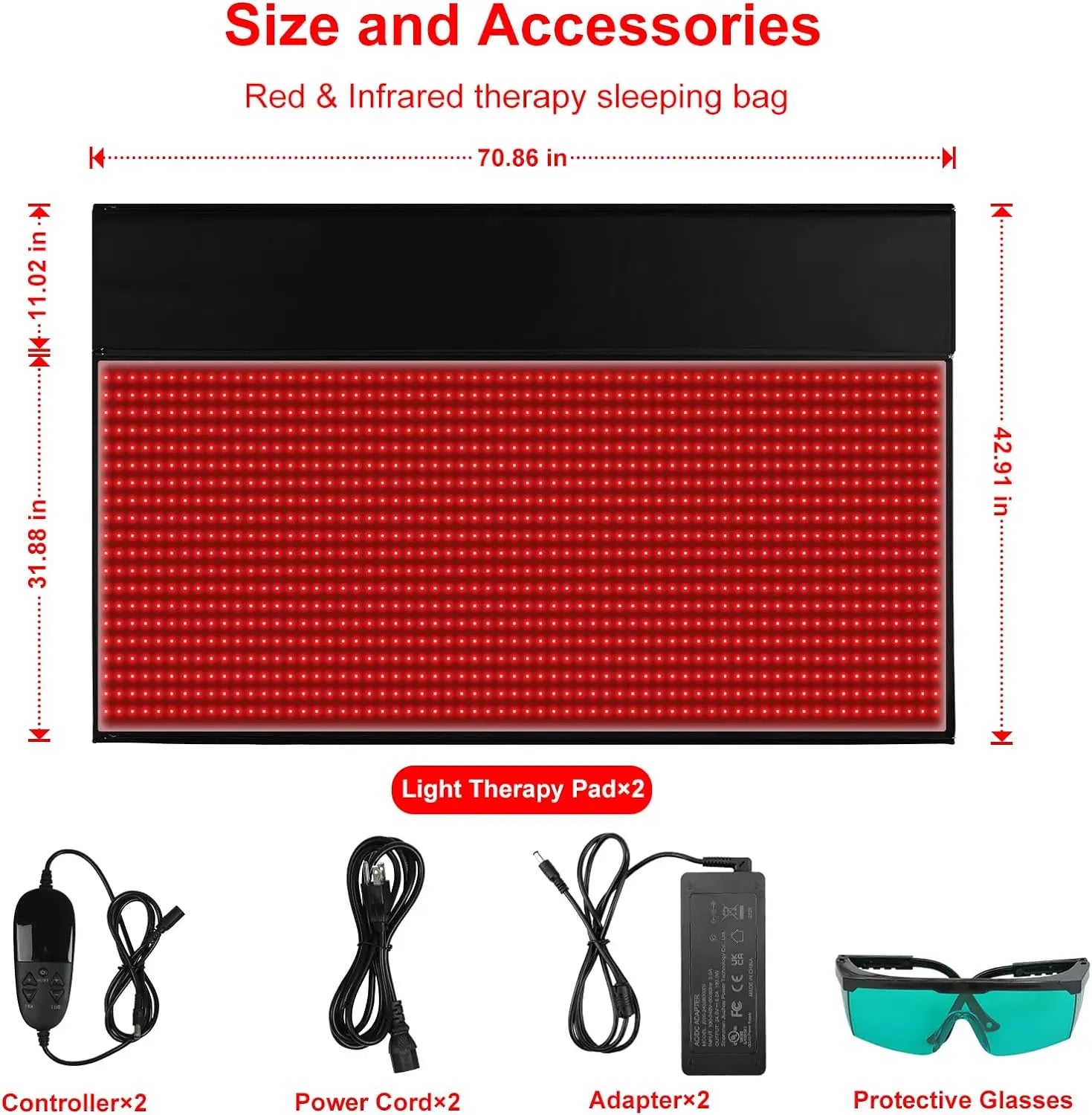 UBodyContour™ Red & Infrared Light Therapy Mat - UBody Contour