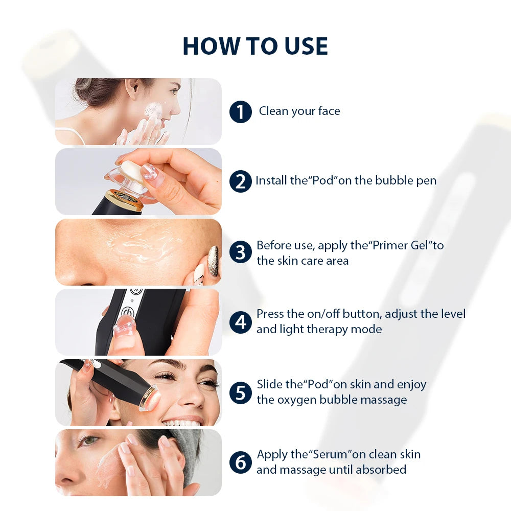 UBodyContour™ Oxygen Pod Sets for Oxygen Bubble Pen - UBody Contour