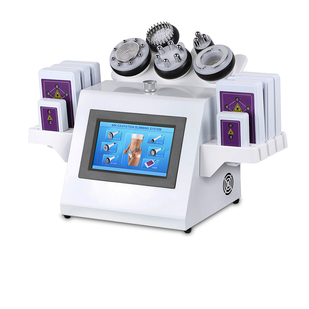 80K 6 in 1 Machine 80K Ultrasonic Cavitation