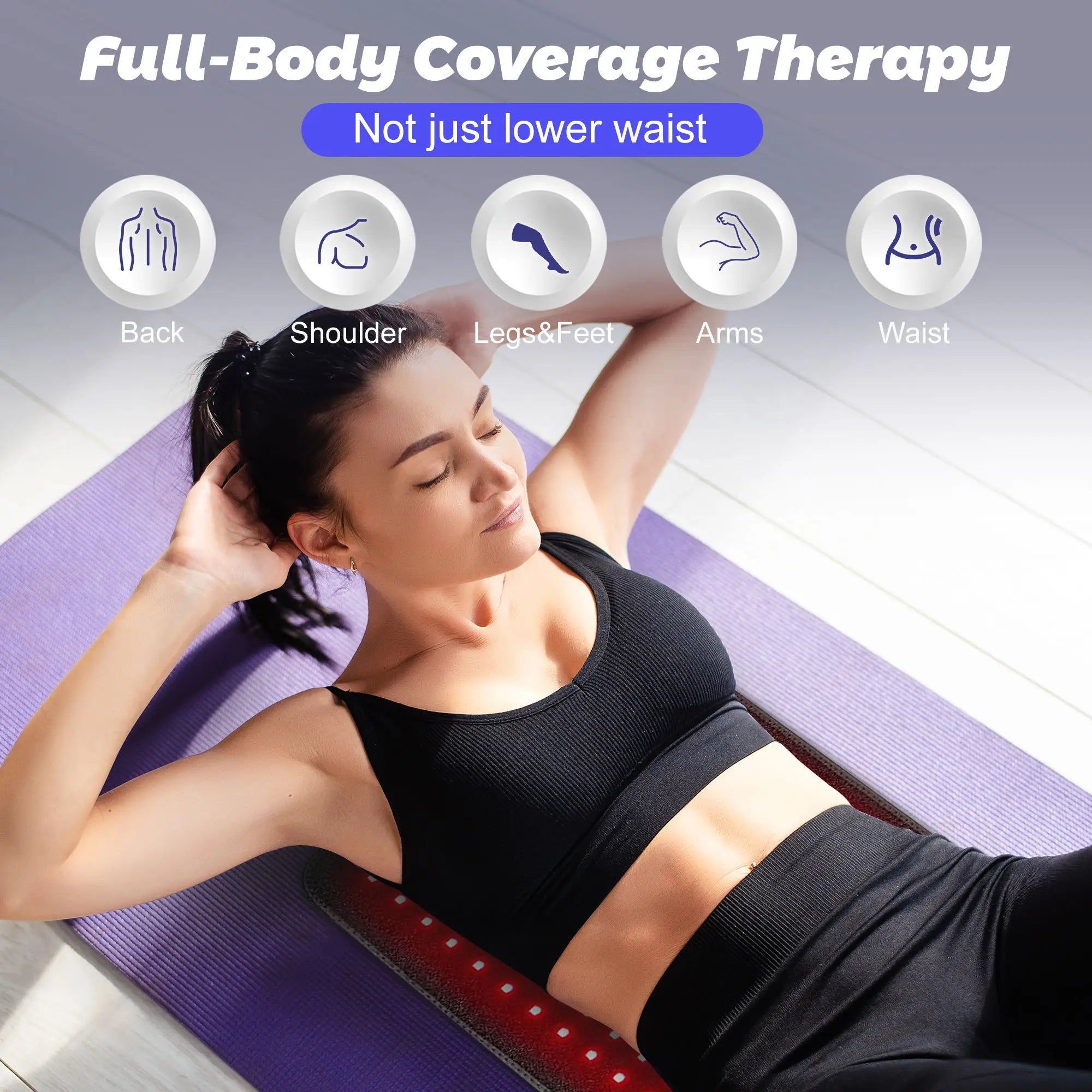 The Ultimate Red Infrared Therapy Belt – A Revolutionary Solution for Pain Relief & Skin Rejuvenation