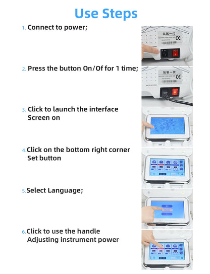 Hydro Water Oxygen Machine - Facial &amp; Skin Care Device