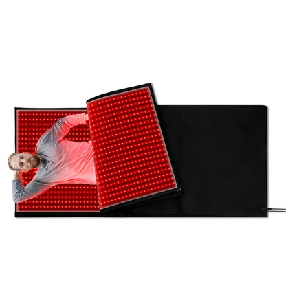 Red &amp; Infrared Light Therapy Mat - Pain Relief, Skin Rejuvenation, and Body Contouring