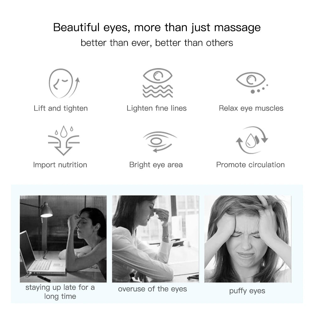 Red Light Therapy Eye Massager