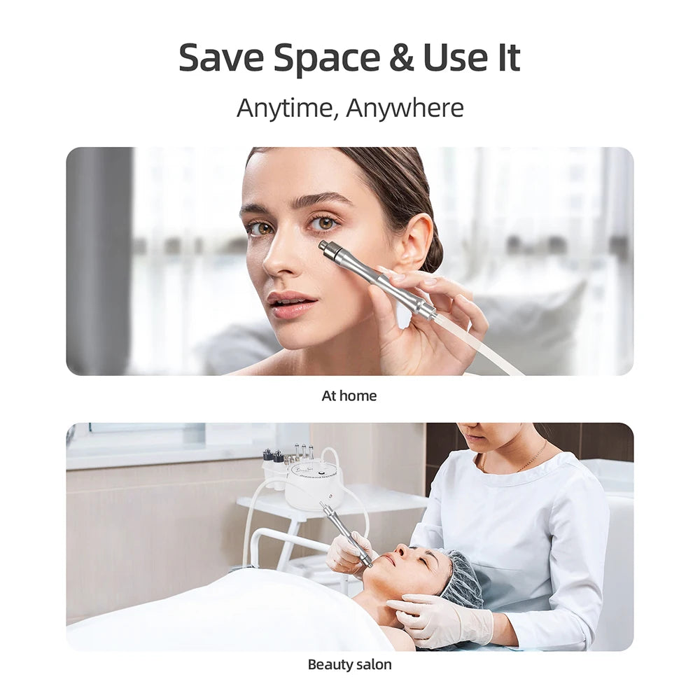 3-in-1 Diamond Facial Device - Microdermabrasion, Blackhead Removal &amp; Hydrating Spray