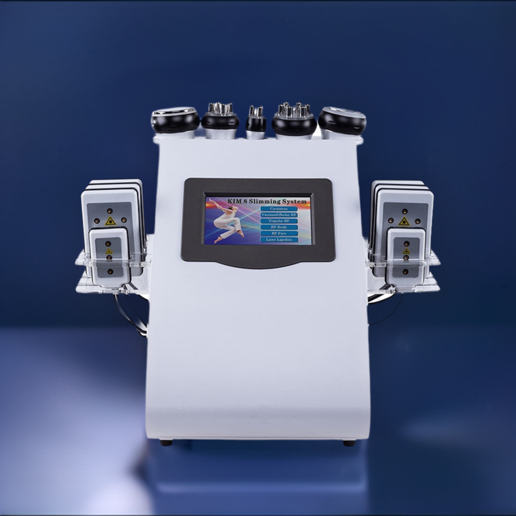 6 In 1 Machine- 40K Ultrasonic Cavitation - Vacuum - Radio Frequency -Laser Lipo Pads - UBodyContour