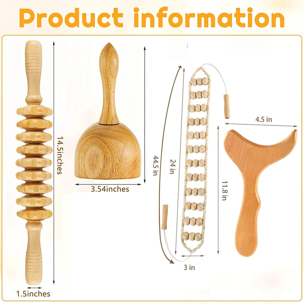 UBodyContour™ Wood Body Sculpting Kit