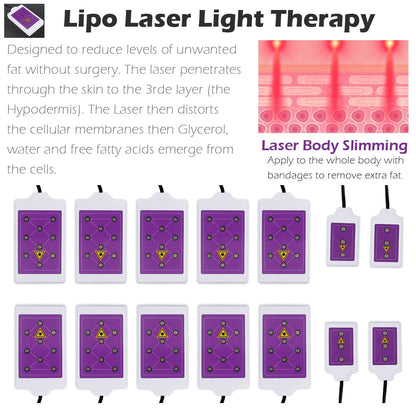 6 In 1 Machine- 80K Ultrasonic Cavitation - Vacuum - Radio Frequency -Laser Lipo Pads - UBodyContour