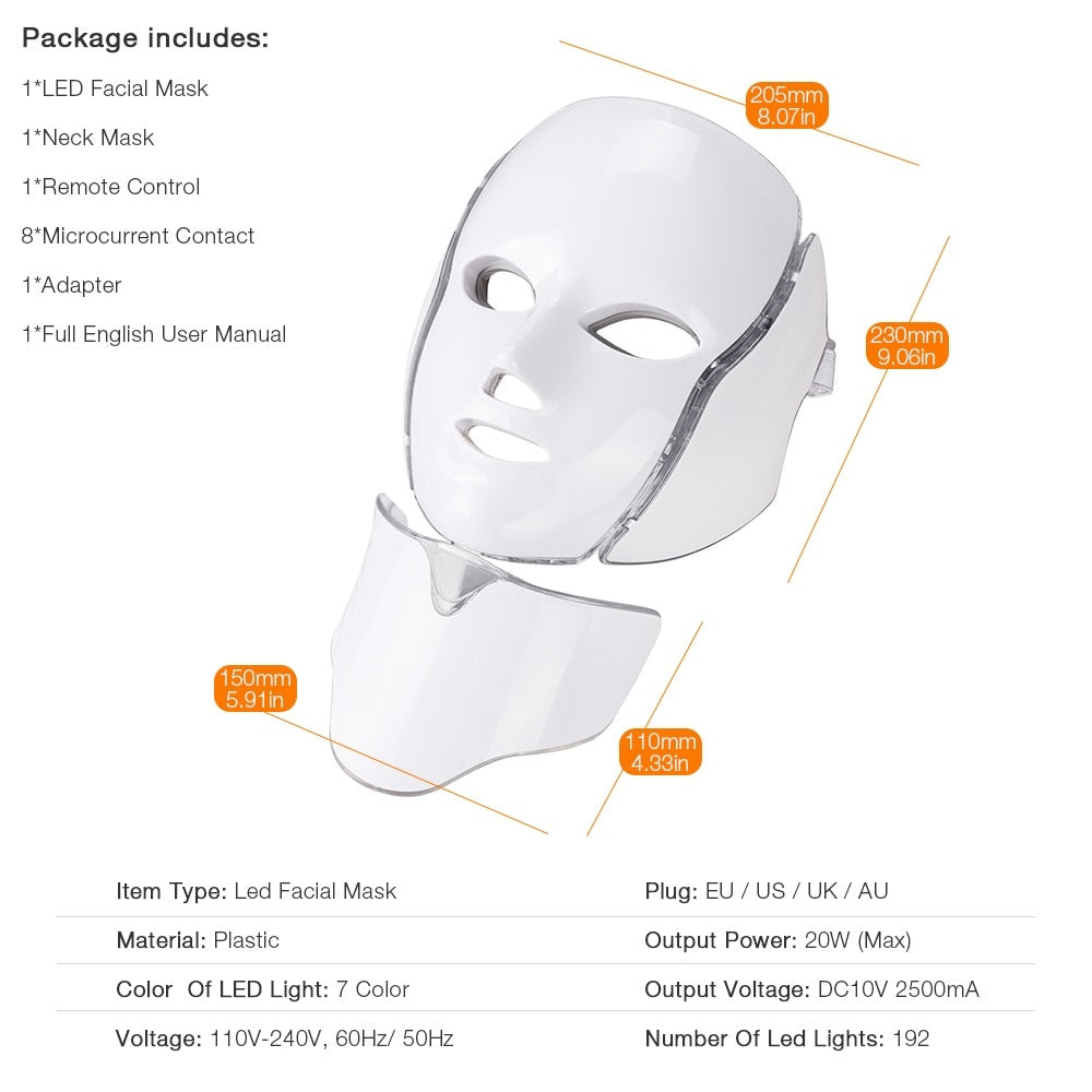 LED Facial Mask - UBodyContour